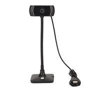 Womamaxsc C185 HD Webcam with Noise Reduction Microphone, 720P USB Web Camera, 60 Degree Wide Angle Lens and 360 Degree Rotation for Video Conferencing Live Streaming