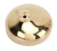 Womamaxsc Epee Hand Protector, Fencing Hand Guard, Aluminum Alloy Epee Standard Guard with Gold Finish, Durable Protective Equipment for Fencing Competitions and Training