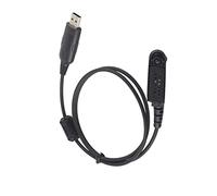 Womamaxsc GP340 USB Programming Cable for HT750 HT1250 PRO5150 GP328 GP340 GP380 GP640 GP680 Radio, 1m Data Cable with Magnetic Ring, ABS Construction, for & Compatible Two - Way