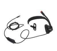 Womamaxsc Monaural Telephone Headset with Volume Control and Mic Mute, RJ9 Business Headset for Call Center, HD Noise Reduction Headset Compatible with RJ9 Interface Devices