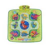 Womamaxsc Music Dance Pad Light Soft Folding Electronic Dance Mat for Kids and Adults, Interactive Early Education Dance Play Mat with Music and Lights, Anti Skid Back for Indoor