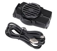 Womamaxsc Phone Cooler with Semiconductor Cooling and LED Light, High - Speed Mobile Phone Radiator Fan for Gaming, Clip - On Cooling Fan for iOS Android Phones 4.7-7.5 Inches