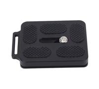 Womamaxsc Quick Release Plate Aluminum Alloy 1/4 Inch Screw Hole Standard for Arca Mount, Extended Quick Release Plate Adapter with Lanyard Hole for DSLR Mirrorless Cameras