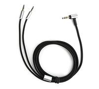 Womamaxsc Upgraded Headphone Cable for Sol Republic Master Tracks HD V8 V10 V12 X3, Replacement Audio Cord with Oxygen - Free Copper Core, 3.5mm Plug, 1.2m Black Braided Wire