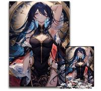 Woman Against The Clock 1000Piece Jigsaw Puzzle Challenging Puzzles Gift for Men And Women Daily & Special Occasion 1000 PCS(75x50cm)