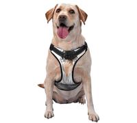 Woman Back Minimalism Watercolor No Pull Dog Harness Adjustable Reflective Oxford Easy Control Medium Large Dog Harness