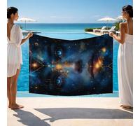 Woman Beach Towel 60 x 40Inch sand Free Quick Dry Portable Comfortable Travel Essentials, Abstract Beach Towels Oversized 150 x 100 Unisex for Bath Towels for Gym Yoga Pool Gifts for Women JXLT-2425