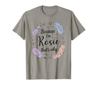 Woman Because I'm A Rosie That's Why Woman T-Shirt