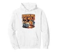 Woman Boilermaker Breaking Barriers Male Dominated Skilled Pullover Hoodie