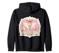 Woman Cardiothoracic Surgeon CT Surgery Cardiac Thoracic Zip Hoodie