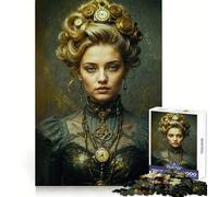 Woman Da Vinci Muse 1000 Pieces Jigsaw Puzzles for Adults Sharp Memory Serene Escape Neat Edges Ideal Present (38x26cm)