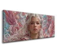 Woman Diamond Art Kits, Angel Diamond Painting Kits for Adults Large 100*300CM, 5D Dimond Art Arts and Crafts for Adults DIY Rhinestones Embroidery for Beginner, Home Room Wall Decor, Gifts -zzg2508A2