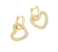 Woman Earrings Star Shape Ear Buckles Pendant Earrings Fashion Jewelry Copper Texture For Matching Fashion Outfits Modern Jewelry