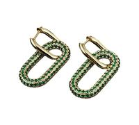 Woman Earrings Star Shape Ear Buckles Pendant Earrings Fashion Jewelry Copper Texture For Matching Fashion Outfits Modern Jewelry