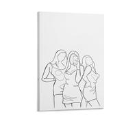 Woman Erotics One Line Minimalistic Abstract Art Poster Canvas Wall Art Painting Office Home Decor Gifts 08x12inch(20x30cm)