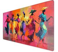 Woman Gaming Mouse Pad Abstract Large Mouse Mat Comfortable Mousepad with Smooth Cloth Surface, Textured Wear Resistant, Improved Precision and Speed, Mousemat 1600x800x3mm, Desk Accessories K7-520
