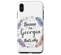 Woman Georgia Because That’s Why Name Case for iPhone XS Max