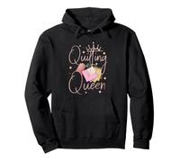 Woman Girl Quilting Queen Lover Quilt Maker Hobby Pullover Hoodie