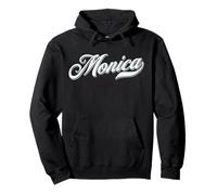 Woman Girls Funny Humour Gift Idea First Name for Monica Pullover Hoodie