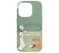 Woman & Her Dog Booklover Living Life One Chapter At A Time Case for iPhone 14 Pro