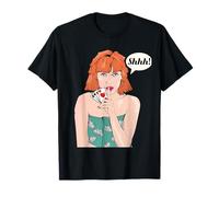 Woman holding four aces Poker Hand T-Shirt