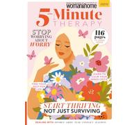Woman&Home Five Minute Therapy: Quick, practical self-care tips from Woman&Home to boost happiness, manage stress, and navigate life's trials-all in 5 minutes.
