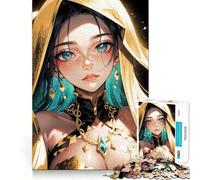 Woman in A Sling Jigsaw Puzzles 1000 Mind Skill Play Premium Laser Cut Quality Quiet Time Mind Exercise at Home (38x52cm)