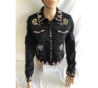 Woman Jacket Desigual ref 19SWEW63 98%Cotton Color Black New
