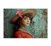 Woman Jigsaw Puzzles for Adults 1500, 1500 piece Jigsaw Puzzles for Adults, Challenging Wooden Jigsaws Puzzle for The Whole for Women, Puzzle for Home Wall Decor, Gifts for Women, Theme: Cartoon D-52