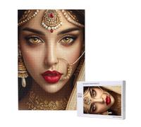 Woman Jigsaw Puzzles for Adults 3000, India Puzzles for Adults Wooden, Funny/Difficult/Impossible/Challenging Decompression Games, As a Birthday and Holiday Decor Gift for Women and Men M-1290