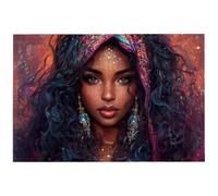 Woman Jigsaw Puzzles for Adults 4000, 4000 Piece Jigsaw Puzzles for Adults, 141.5x87.5cm Hard Impossible Wooden Puzzle, Challenging Game for the Whole for Women, Gifts for Men, Theme: (Africa), -8541