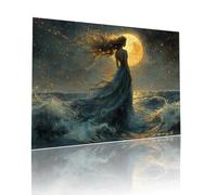 Woman Jigsaw Puzzles for Adults Difficult 2000 pieces Moon Adult Kids Toddler Puzzle Age 4-6 Mini 5-8 Year Olds Jigsaws Learning Educational Challenge Toys, Home Decoration and Gifts 70x99cm t-837