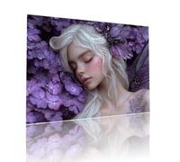 Woman Jigsaw Puzzles for Adults Difficult 80 pieces Flower Adult Kids Toddler Puzzle Age 4-6 Mini 5-8 Year Olds Jigsaws Learning Educational Challenge Toys, Home Decoration and Gifts 15x20cm t-811