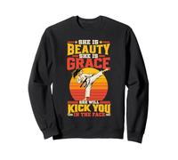 Woman Karate Martial Arts Karateka Sweatshirt