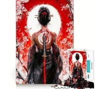Woman Knight 1000 Piece Teenager Puzzles Cognitive Boost Fun Tight Lock No Loose Pieces Engaging Way to Pass Free Hours (50x75cm)
