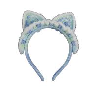 Woman Knit Headband With Ear Bowknot Delicate Headbands Anti-Slip Headbands Sweet Hairbands Yoga Supplies