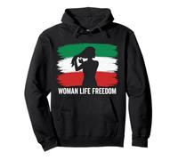 Woman Life Freedom, Iran, Iranian Rights, Zan Zendegi Azadi Pullover Hoodie