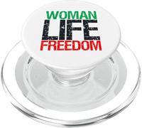 Woman Life Freedom Iran Patriotic Iranian Slogan Vintage PopSockets PopGrip for MagSafe