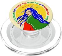Woman Life Freedom Iran Zan Zendegi Azadi Persian PopSockets PopGrip for MagSafe