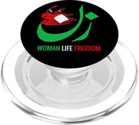 Woman Life Freedom Iran Zan Zendegi Azadi PopSockets PopGrip for MagSafe