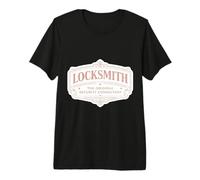 Woman Locksmith The Original Security Consultant Female Joke Premium T-Shirt