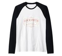 Woman Locksmith The Original Security Consultant Female Joke Raglan Baseball Tee