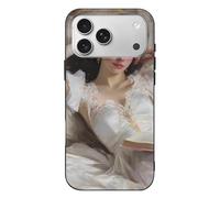 Woman Lying on The Sofa Case Compatible with iPhone 17/17 Pro/17 Air