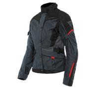 Woman motorcycle jacket Dainese Tempest 3 lady dry gray red autumn winter