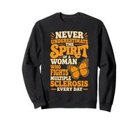 Woman Multiple Sclerosis Fighter MS Sweatshirt