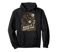 Woman of a Certain Rage Cottagecore Art Women Right Pullover Hoodie