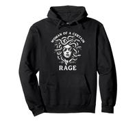 Woman of a Certain Rage Feminist Women's Rights Medusa Pullover Hoodie