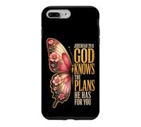 Woman Of Faith Jeremiah 29:11 God Knows The Plans Case for iPhone 7 Plus/8 Plus