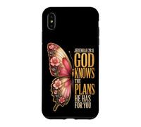 Woman Of Faith Jeremiah 29:11 God Knows The Plans Case for iPhone XS Max
