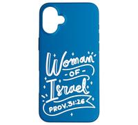 Woman Of Israel Prov 31:26 Jewish Cultural Pride Quote Jew Case for iPhone 16 Plus